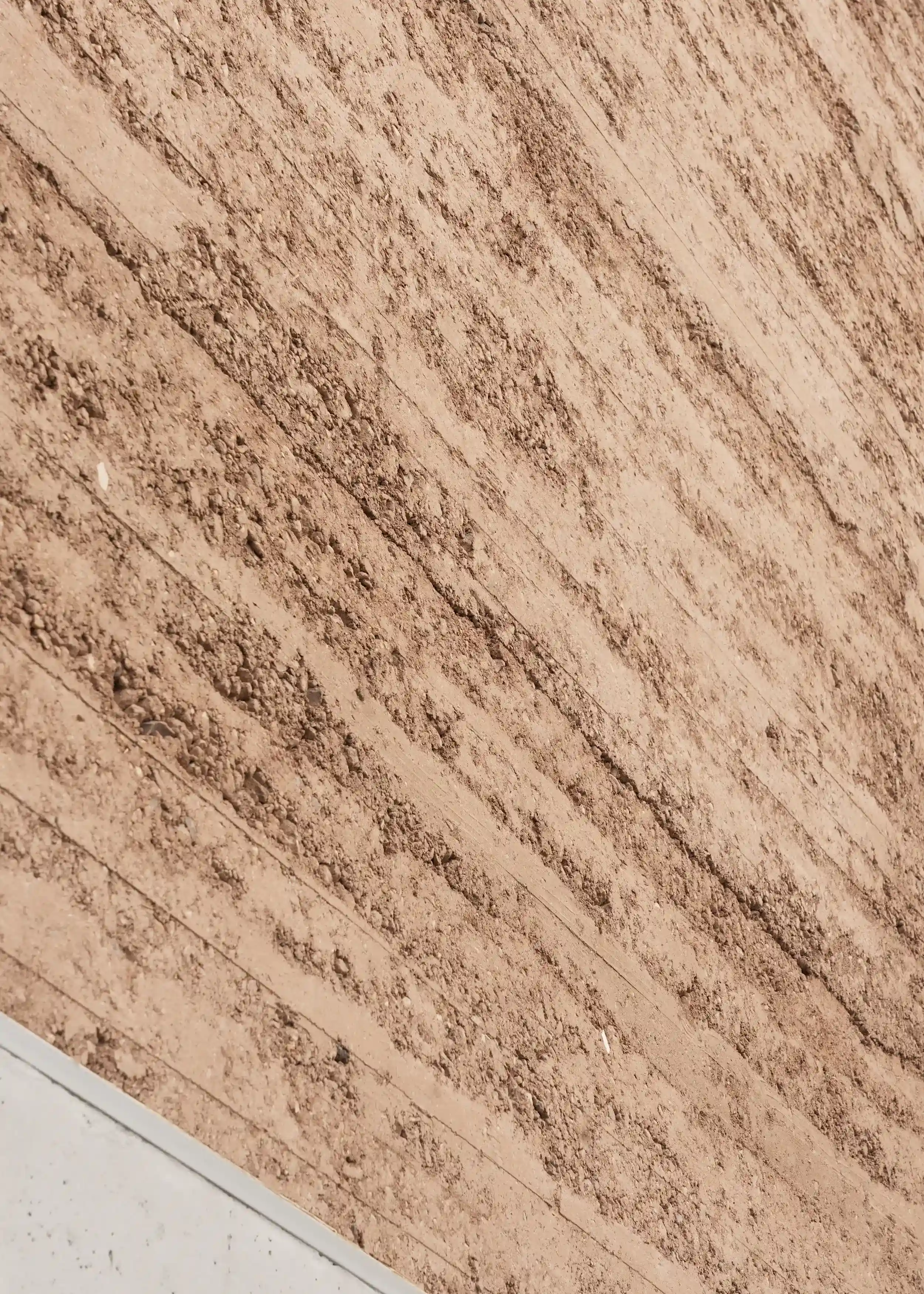 photographie de détail du béton damé